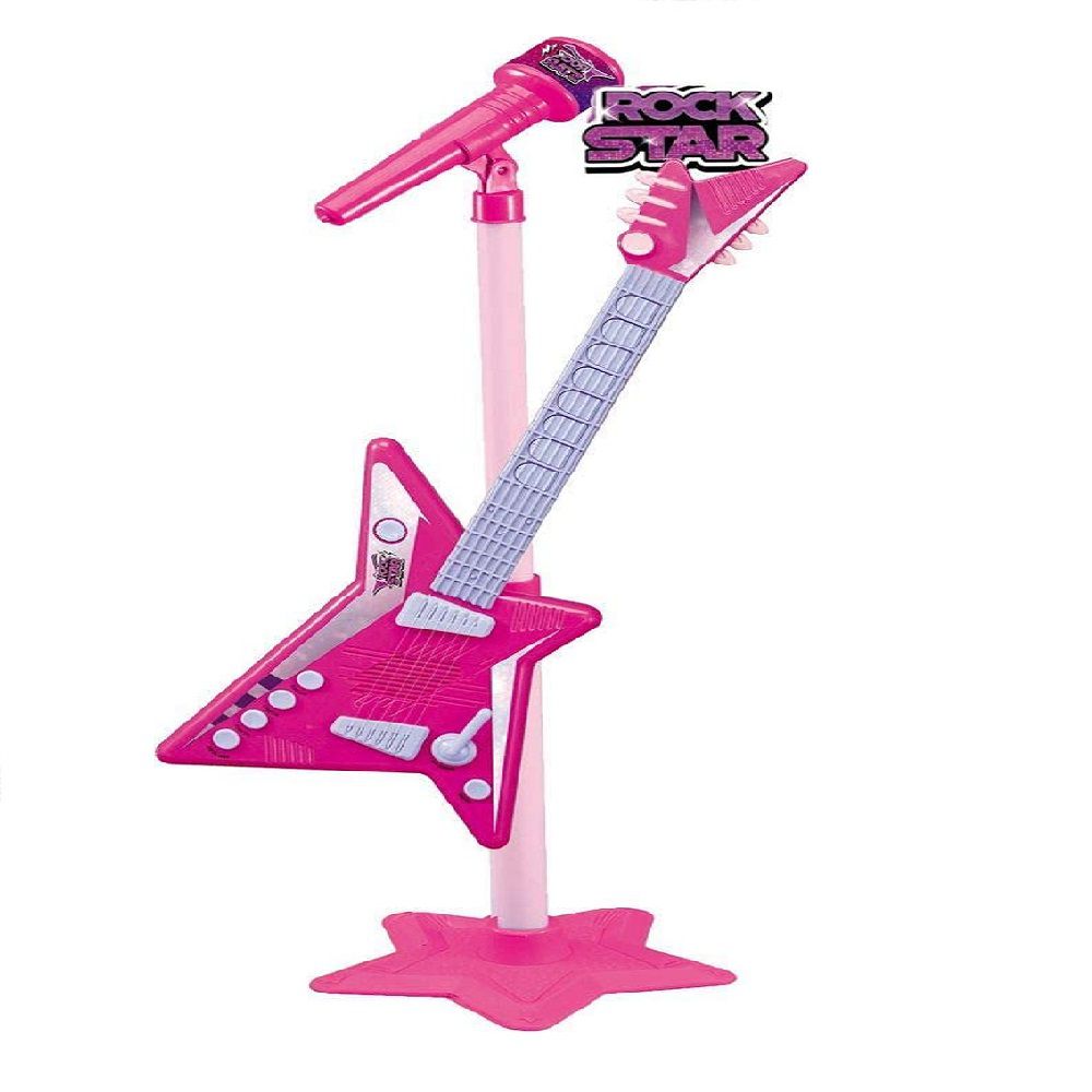 Guitarra Infantil Rock Star Microfone Rosa Corda - Zoop Toys - Aquarela  Virtual – Linha Baby, Brinquedos, Bolsas, Mochilas ...