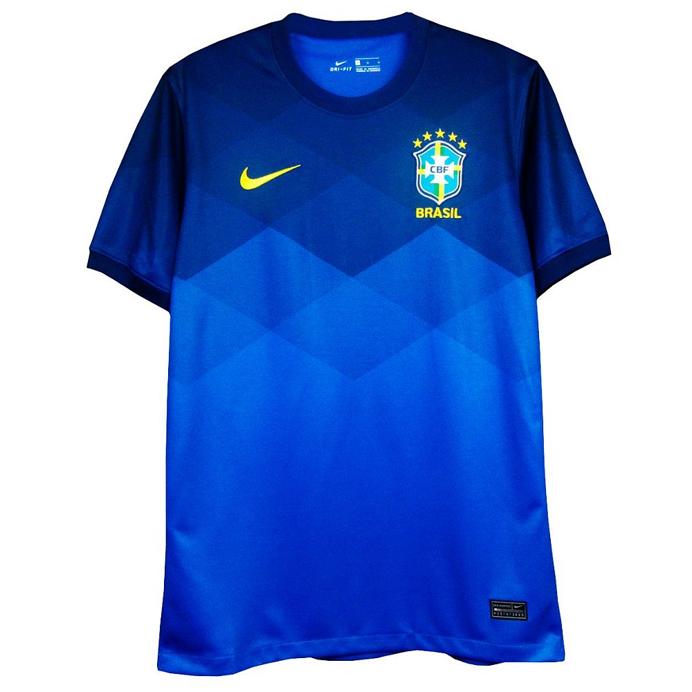 Camisa Seleção Brasil Nike 2021 Azul - Zeus Store