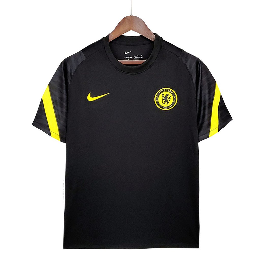 Camisa de Treino Chelsea 21/22 Preta Nike - Zeus Store