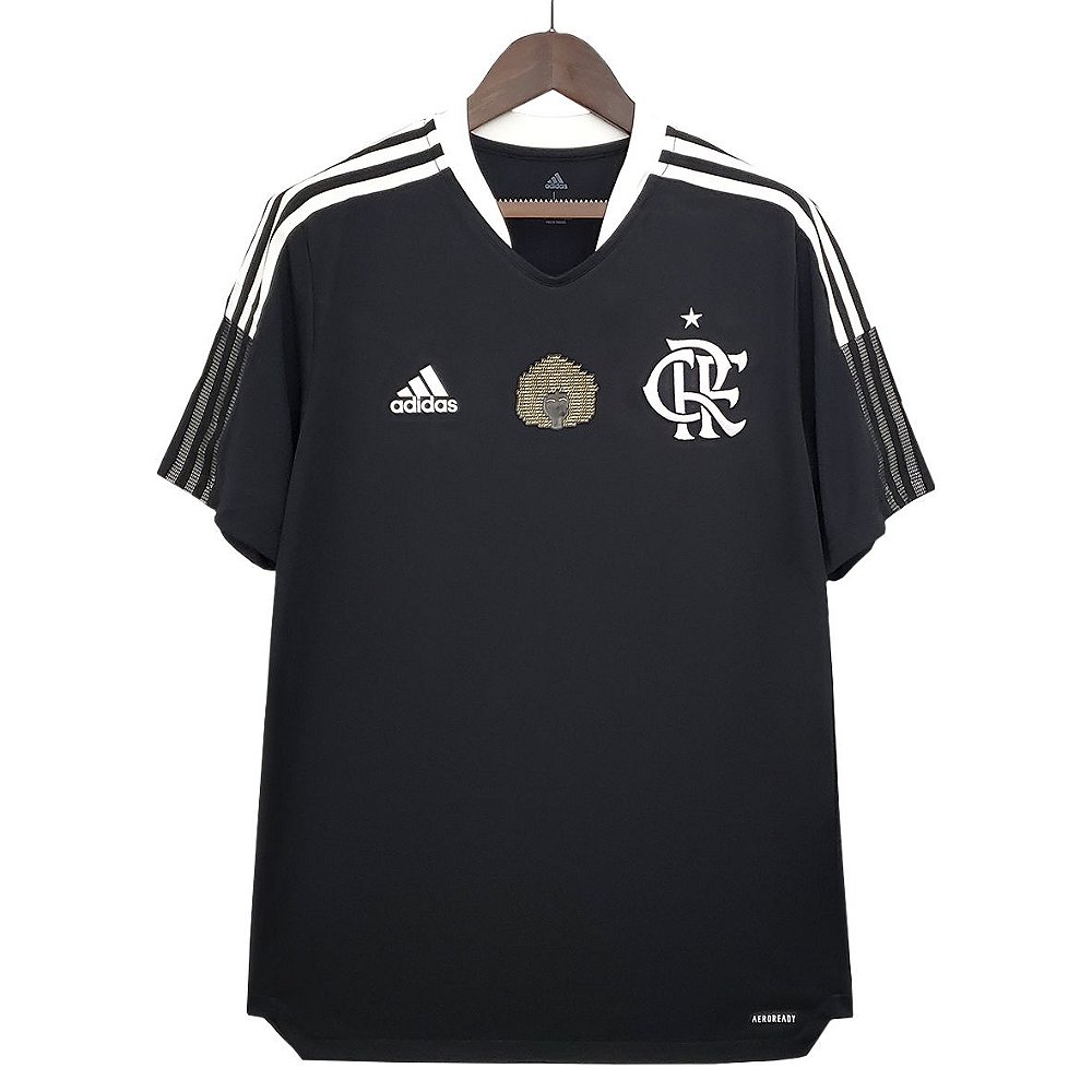 camisa do flamengo preta e dourada 2022