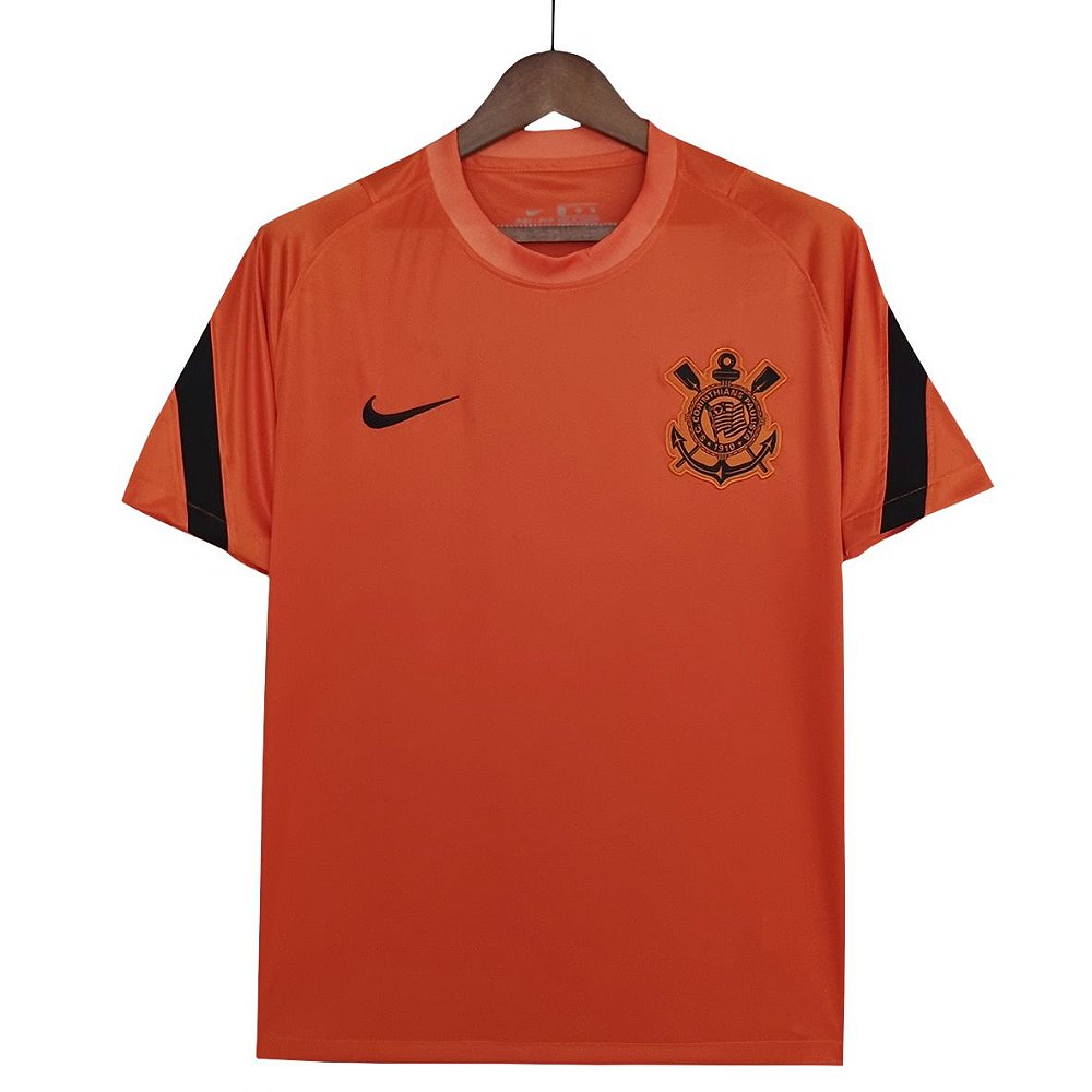 Camisa de Treino Corinthians 22/23 Laranja Nike - Zeus Store