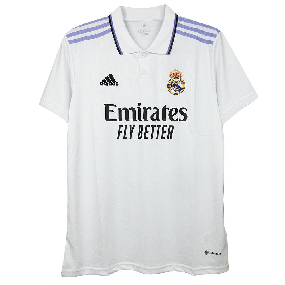 Camisa do Real Madrid Polo 22/23 Adidas - Zeus Store