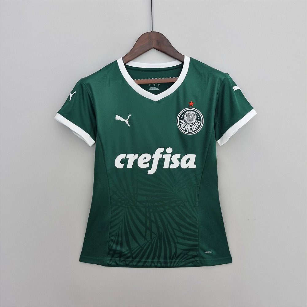 Camisa Feminina do Palmeiras Verde 22/23 Puma - Zeus Store