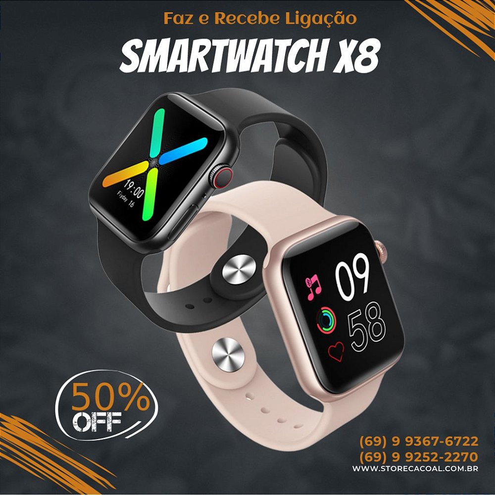 relogio x8