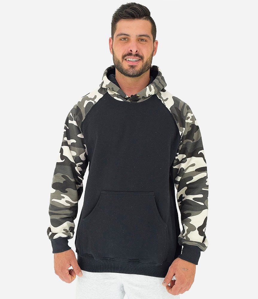 vanquish camo moletom com capuz