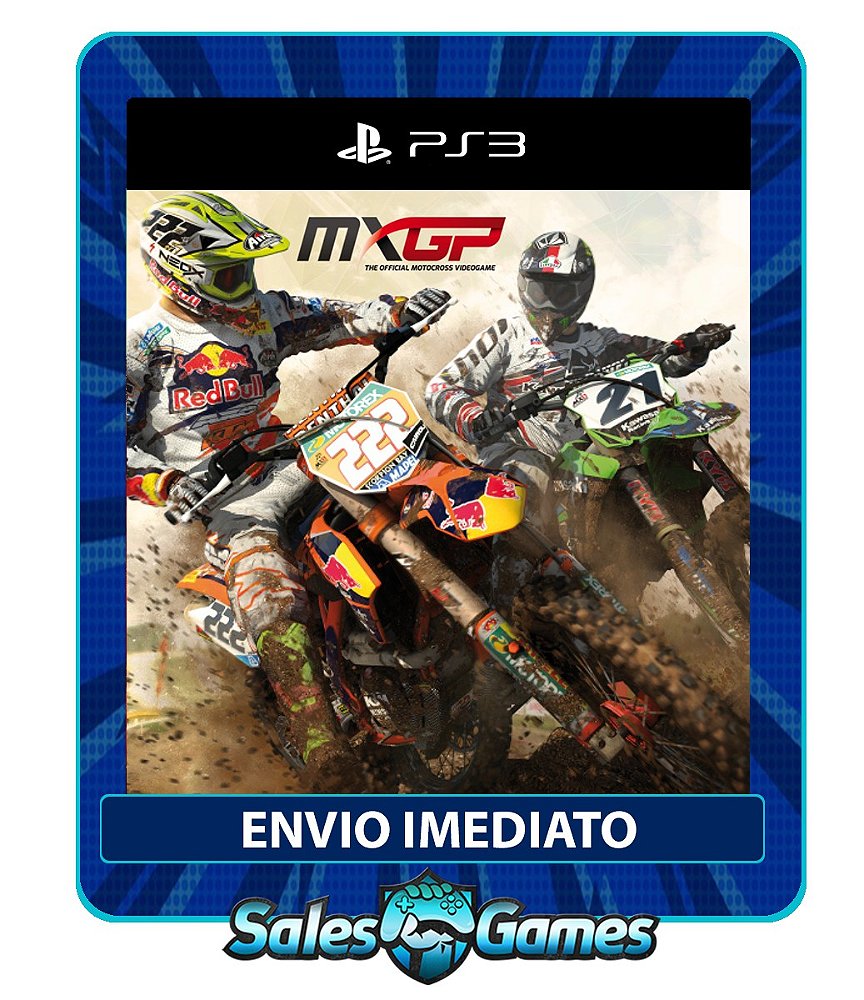 Mxgp The Official Motocross Videogame - Ps3 - Midia Digital - Sales Games
