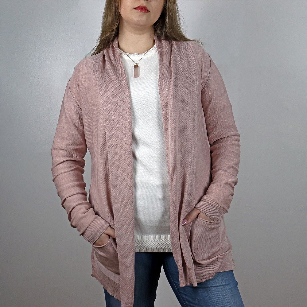 max & mia travel cardigan