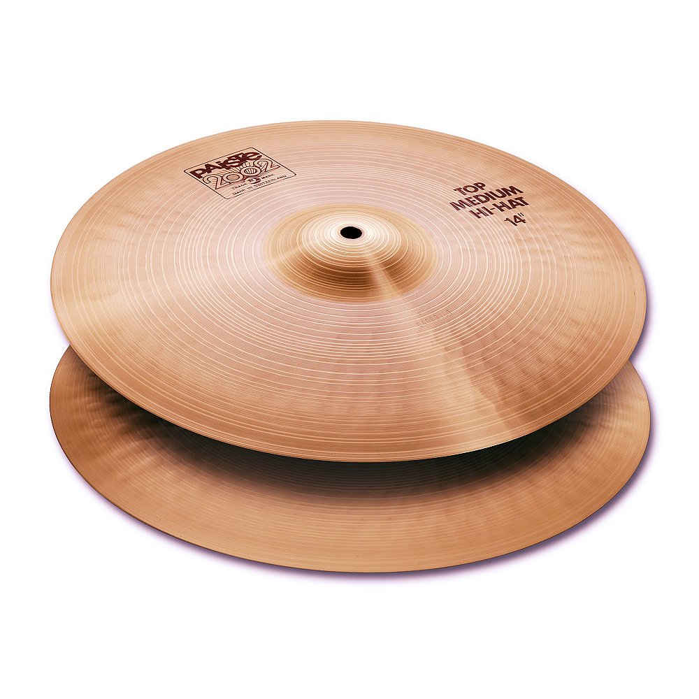 Paiste 2002 トップミディアムハイハット 14インチ 上下セット