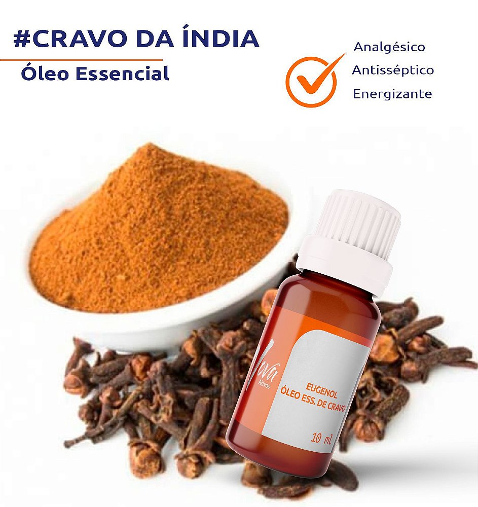 O Eugenol Ou Oleo De Cravo é Um Forte Antisseptico