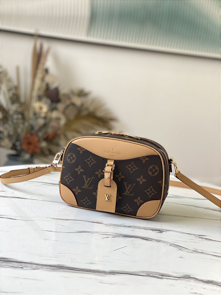 louis vuitton camera bolsa monogram