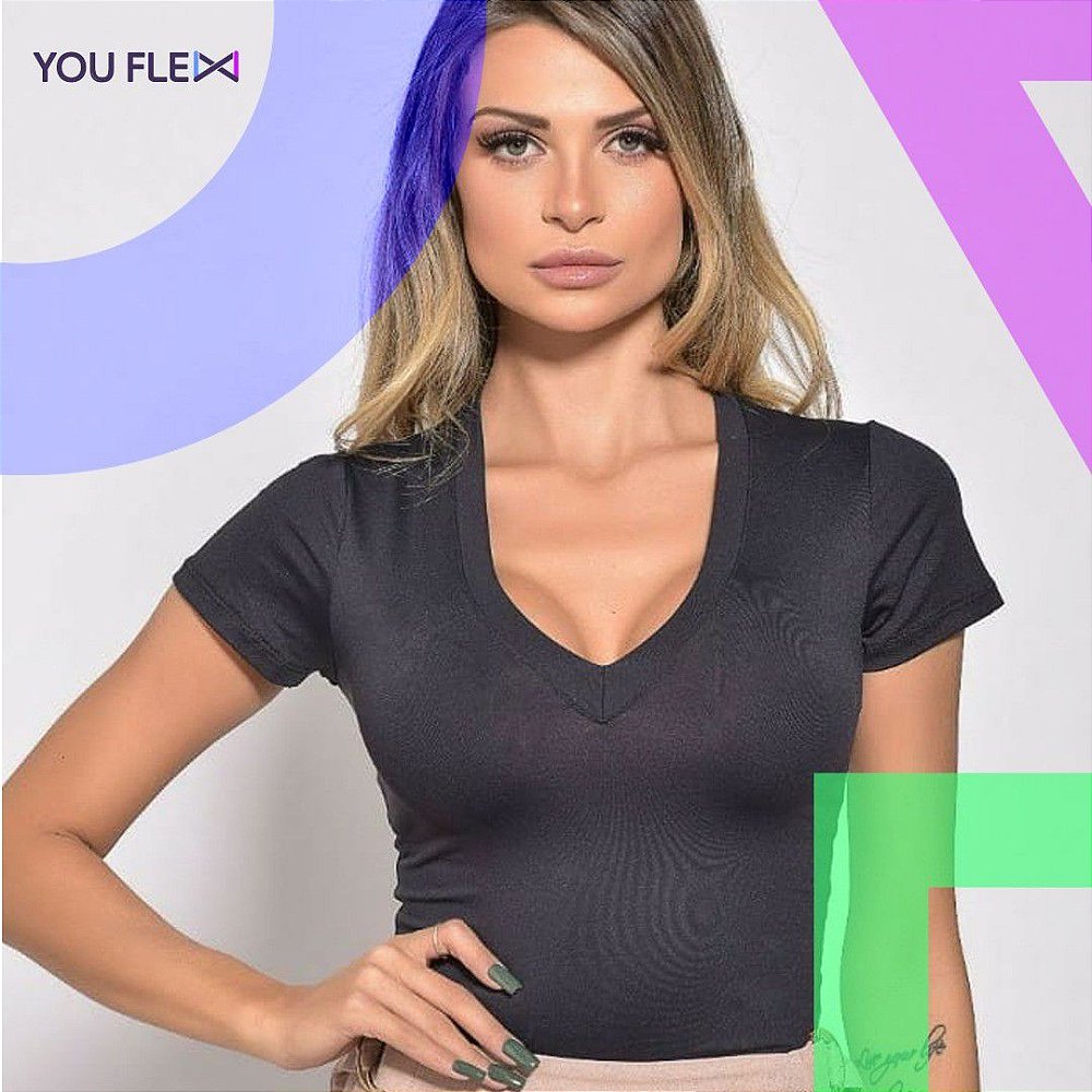 Blusa Feminina Suplex com proteção UV - Modelo Joaquina - Estratosfera -  YouFlex - Básico é vestir conforto