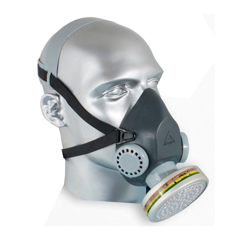 Máscara Respirador Semi Facial Air Tox 2 Air Safety - MEU EPI