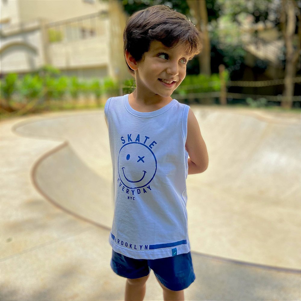 camiseta regata masculina infantil - Nina - A melhor da moda do mundo  infantil