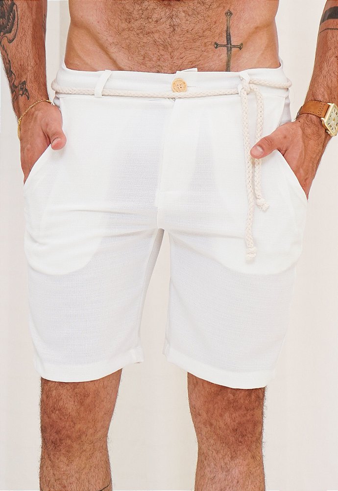 Olá Sunshine Print Shorts Masculinos Com Cordão, Shorts Casuais