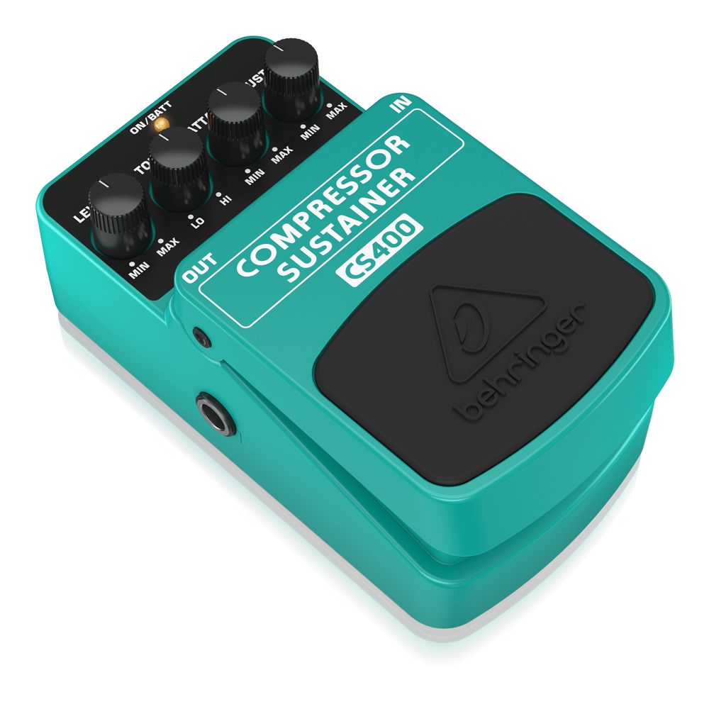 Pedal Compressor para Guitarra Behringer CS400 Compressor Sustainer