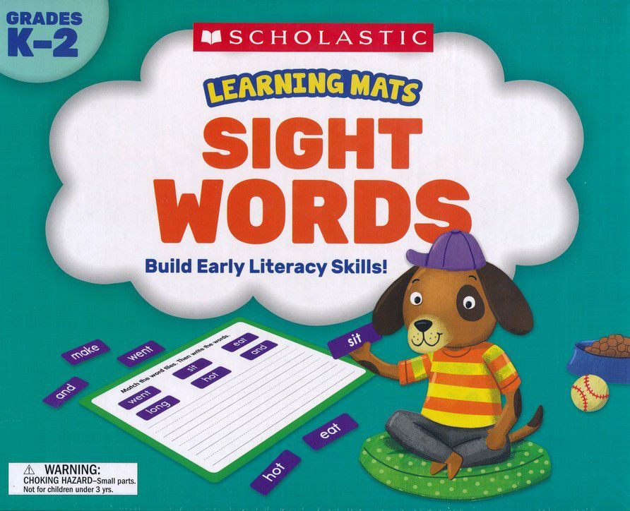 Слово mat. Scholastic игры. Learning mats: Sight Word. Learning mats: patterns.. Learning mats: Word Families.