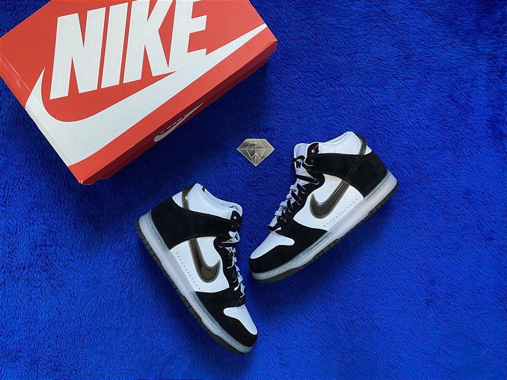 nike dunk high slam jam white black where to buy