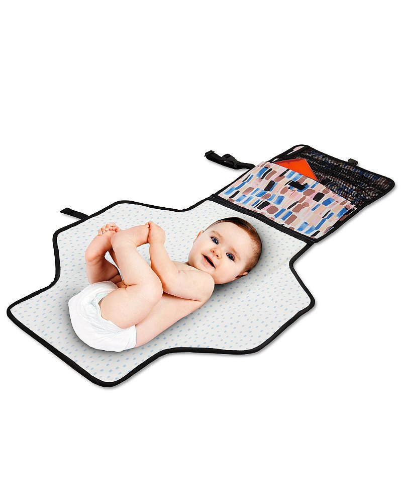 Trocador Portátil (Changing Station) com Porta Lenço Brusk Stroke