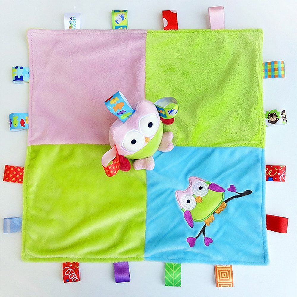 Naninha Corujinha "Taggies Blanket" Happytime Tutti Amore A