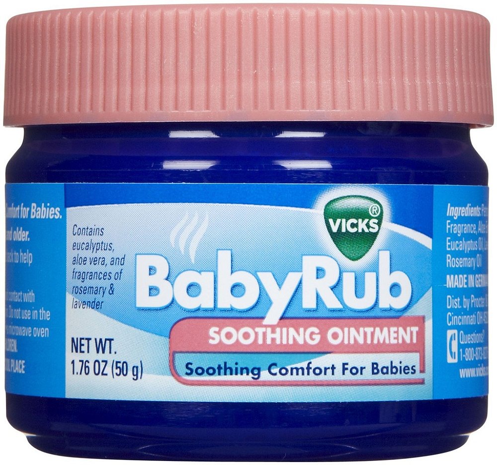 Vick Baby Rub Pomada Anti Tosse para Bebês 50g Vicks Loja Tutti Amore