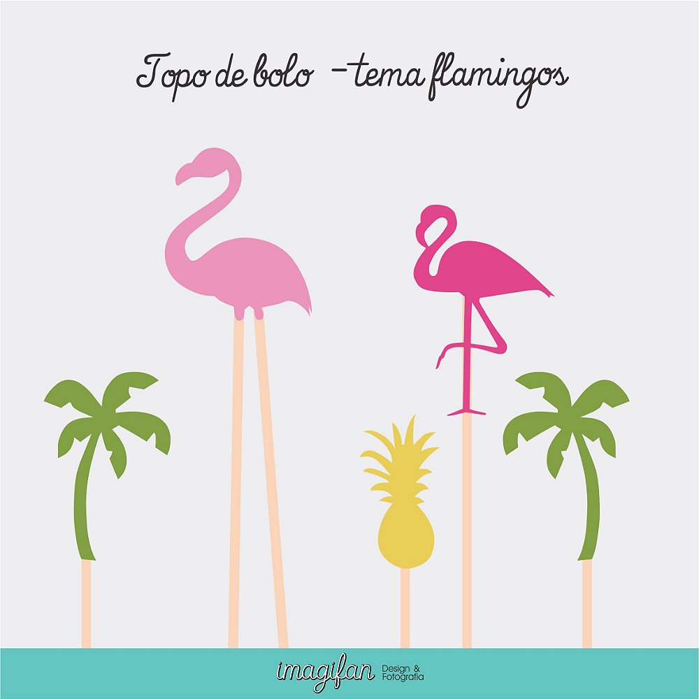 Featured image of post Imagem Topo De Bolo Flamingo