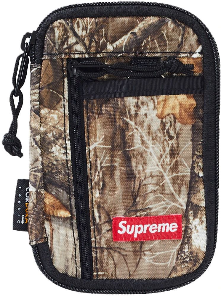 supreme camo pouch