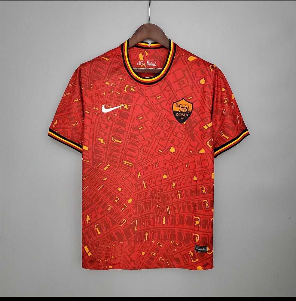 nova camisa da roma 2021