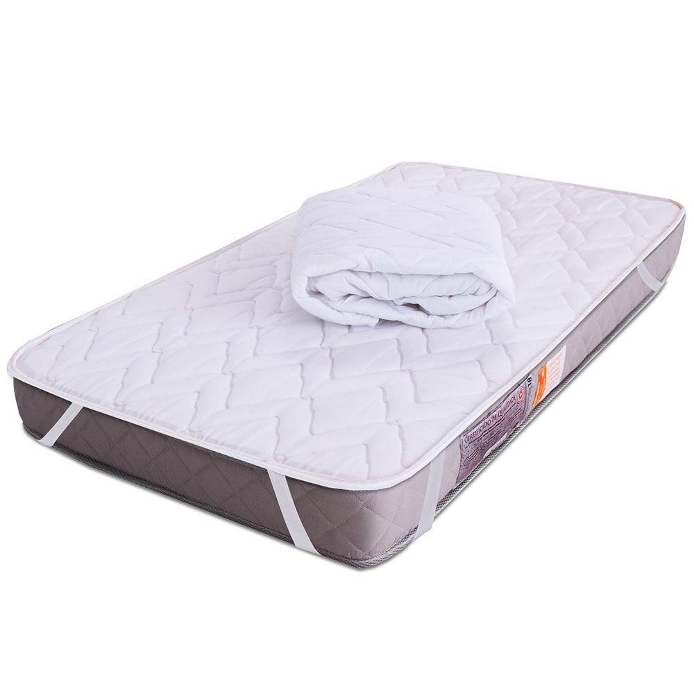 Colchão Berço Americano Antialérgico 130x70x12cm + Protetor Impermeável BF  Colchões - Bebê Aero Kids