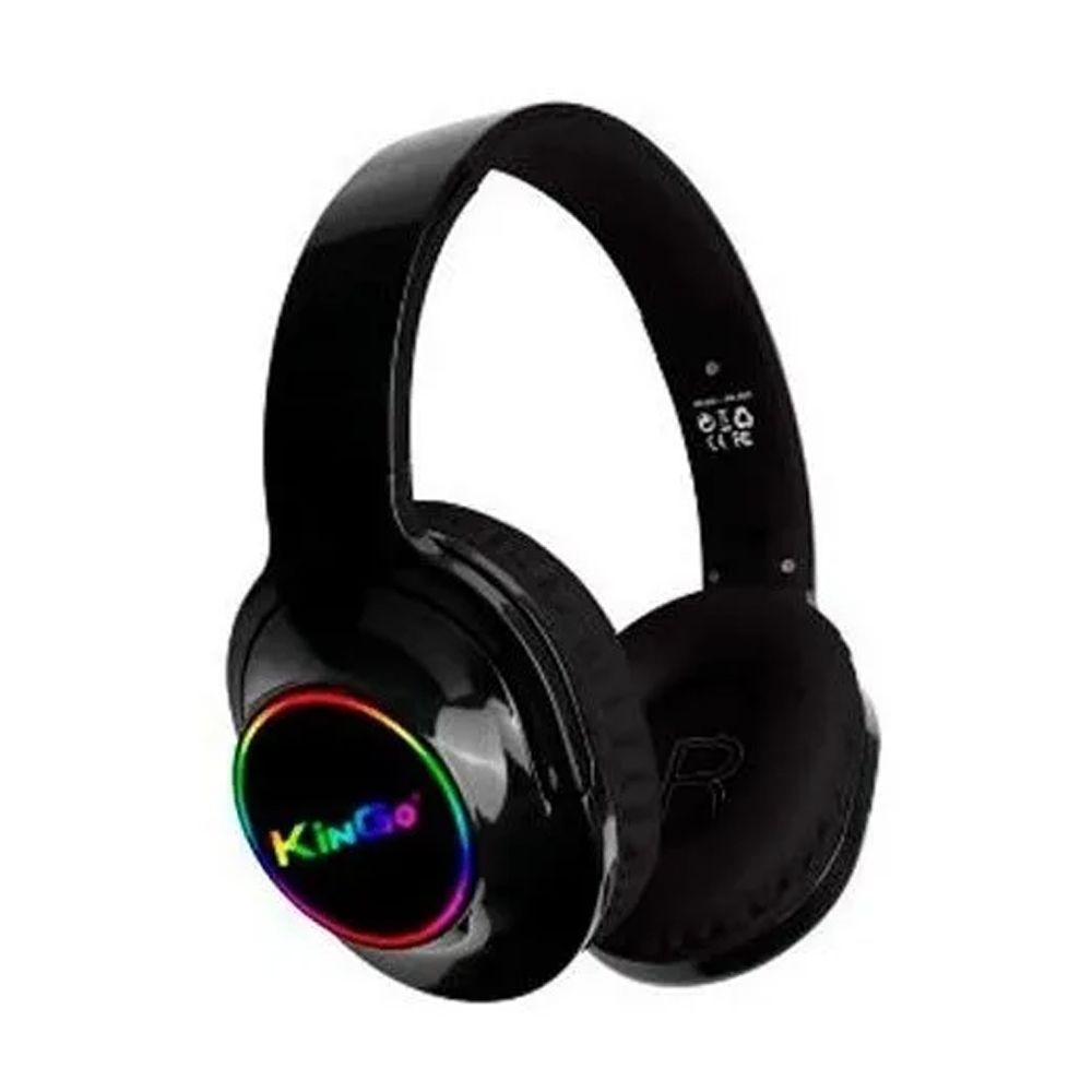 Fone de Ouvido Estéreo Sem Fio Bluetooth Kingo KG-700 Preto - Vitoria  Variedades