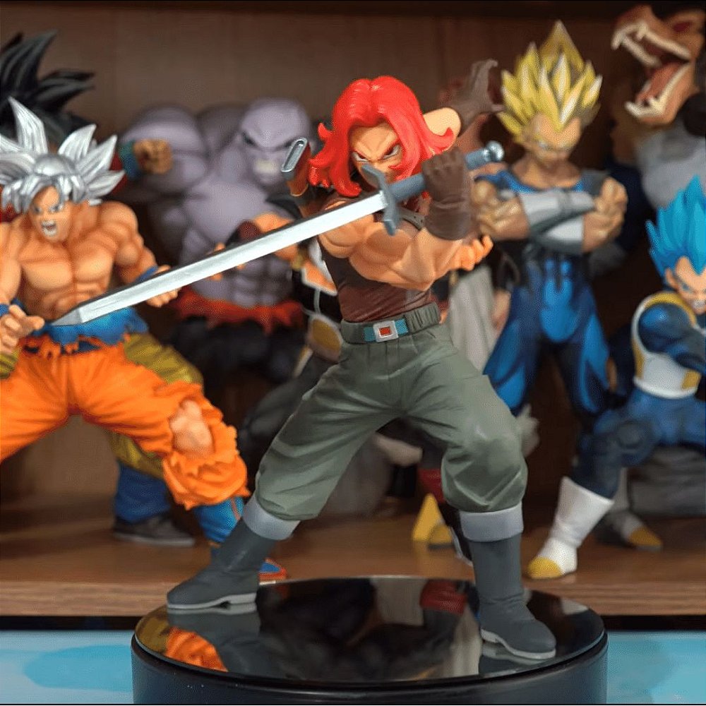 TRUNKS SSJ GOD MASTERLISE 100 ORIGINAL LACRADO ICHIBAN ACTION FIGURES