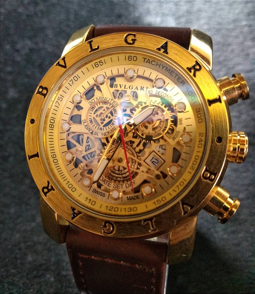 bvlgari pulseira de borracha