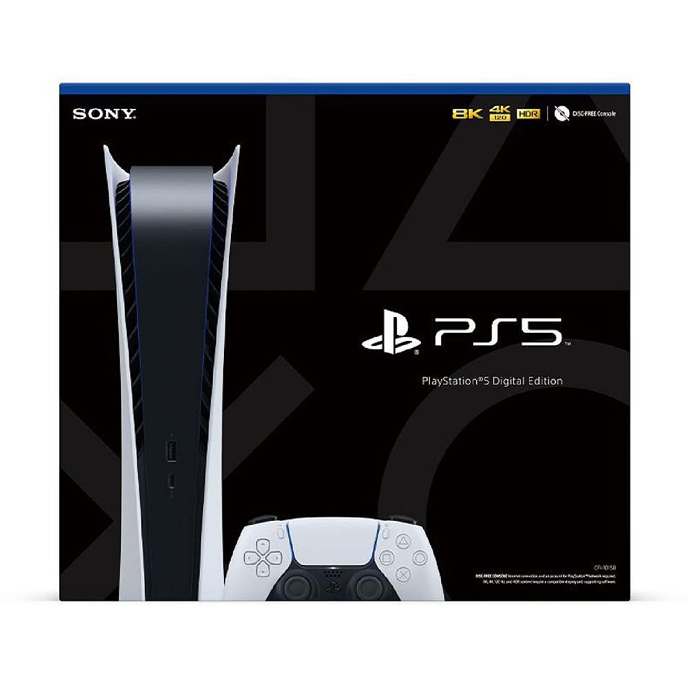CONSOLE PLAYSTATION 5 / PS5 EDIÇÃO DIGITAL SONY GAMELOJA Divirtase!