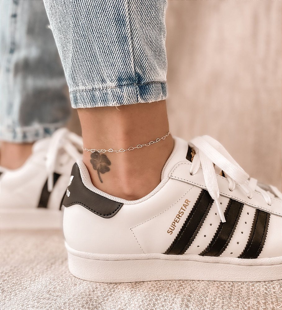 adidas superstar coração