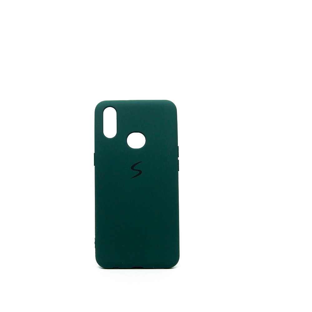 Capa Capinha Case Smartphone Samsung A10S Silicone Verde - MT SERVICE