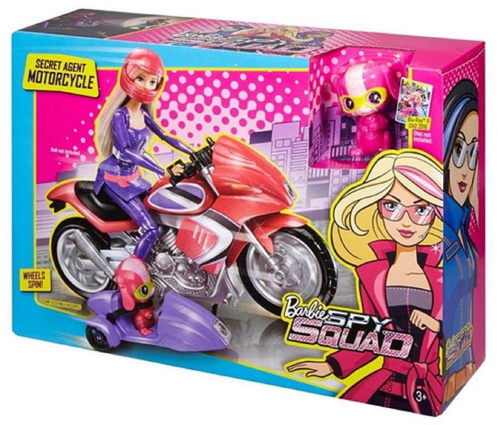 Barbie Moto Da Agente Secreta Mattel Dhf21 - Lojas Aladdin