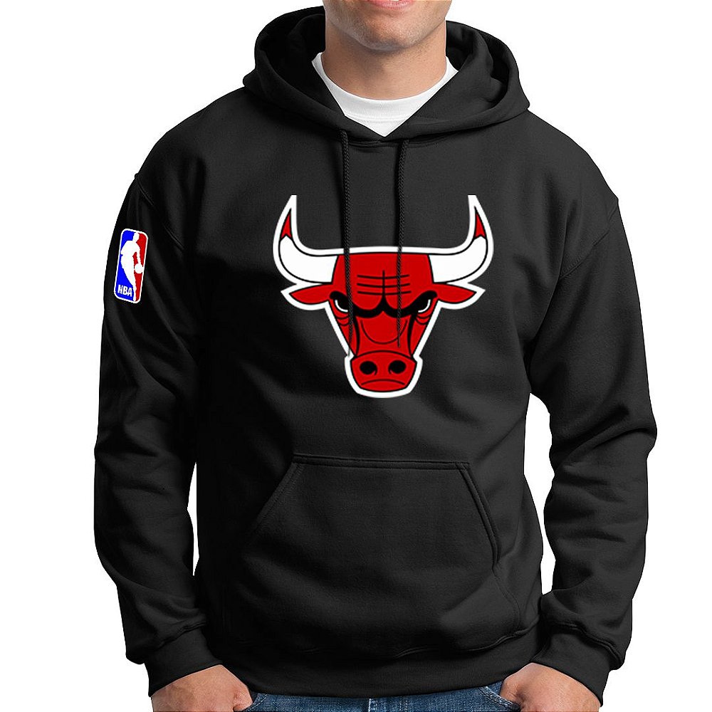 Moletom NBA Basquete Chicago Bulls Blusa De Frio Casaco - Drop Renzo