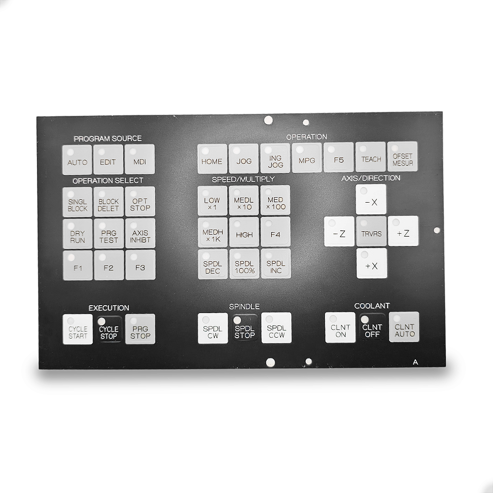 コントロールパネルブロックe 5121,5122 12個 MEMBRANA CNC FANUC A98L-0001-0524#TBR - NADEL CNC Automação