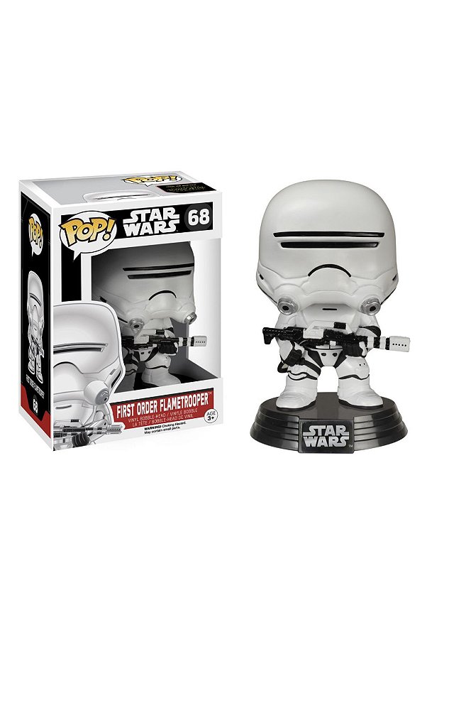 Funko Pop First Order Flametrooper Star Wars Gigio Geek Funko Pop Ironstudios Dazz