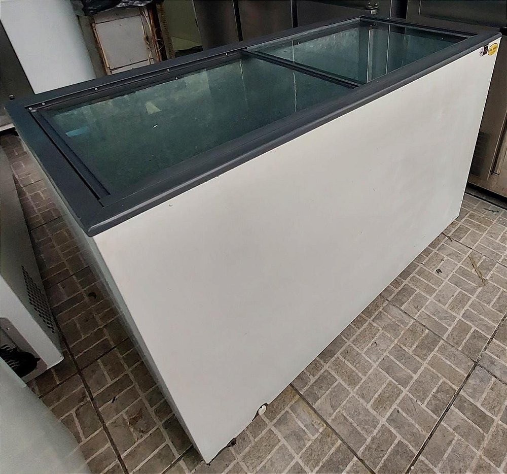Freezer Expositor Horizontal [Usado] a.g. rebelo 350L Ilha das