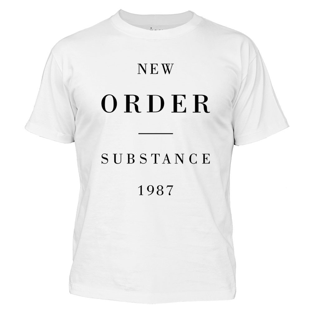 Camiseta New Order - Substance - 1987 - DASANTIGAS