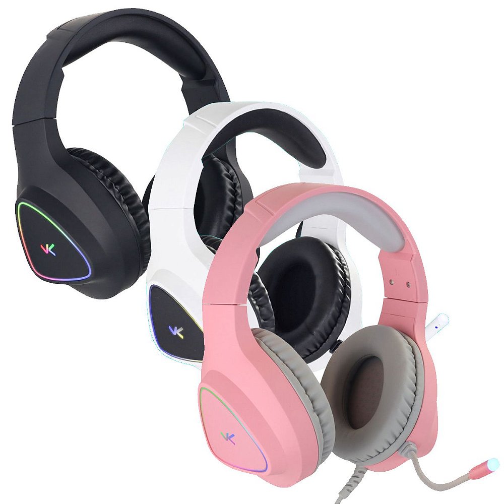 Headset Gamer Vinik Chroma 3 Cores USB 