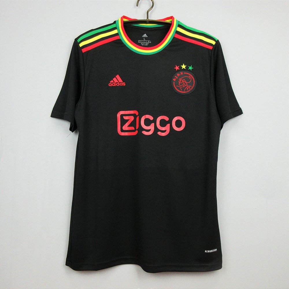 Camisa Ajax X Bob Marley 21/22 Adidas - Masculina - Everton Sports