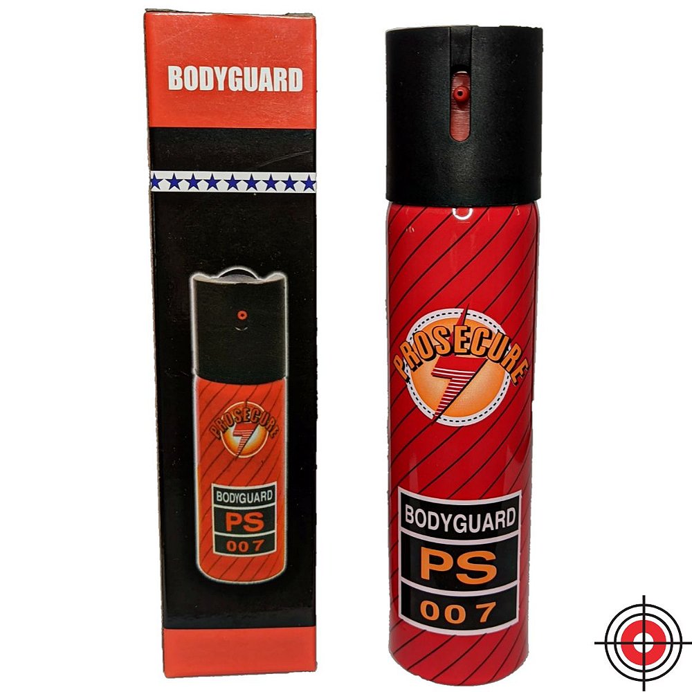 Spray de Defesa BODYGUARD PS 007 110ml FORSHOOTER Militar e tático