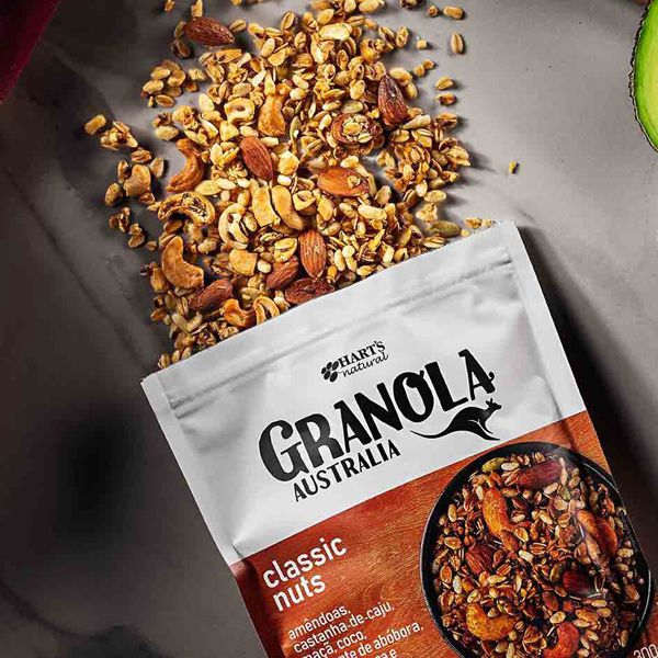 Granola Vegana Classic Nuts Hart's 300g Me Gusta Veg Sua loja