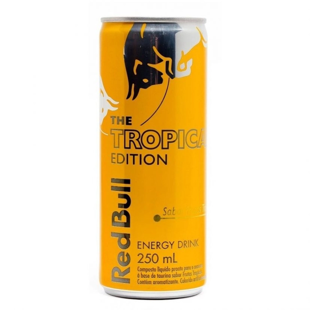 Energético Red Bull Tropical 250ml Caixa c/ 4 um - Adega Sommelier - Sua  distribuidora de bebidas online