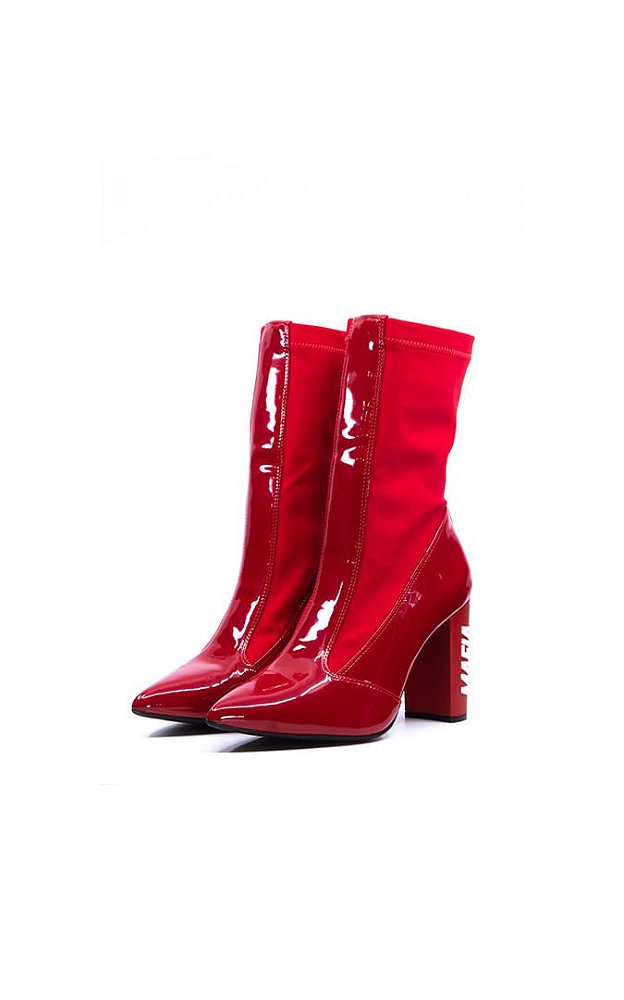 Bota Labellamafia 23001 Vermelha - Lushe - Roupas Diferenciadas