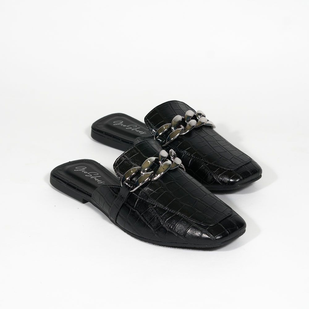 Sapato Mule Preto - Gio Shoes -Loja online de Calçados femininos