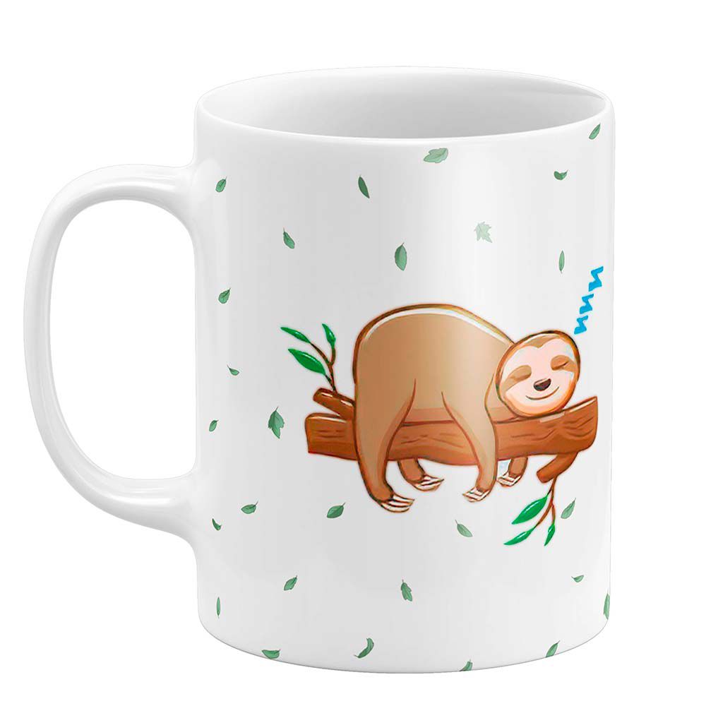 Caneca Personalizada Bom dia preguiça - Valoar Caneca Personalizada Bom dia preguiça - Valoar