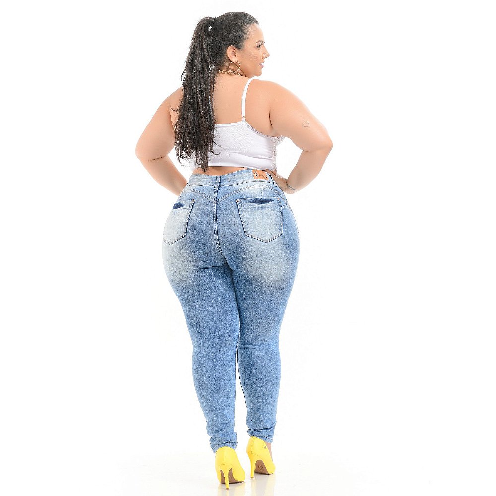 Jean Skinny Femme Taille Forte 20 - Marque La Chula - Occasion Très Bon état (EUC)