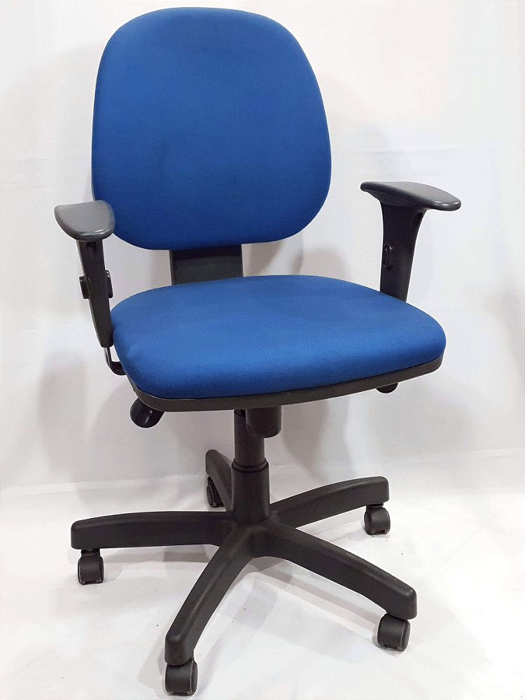Cadeira Escritório Usada Diretor Encosto Alto c/ Capa e Backsystem - A -  Reuse Móveis Usados para escritório